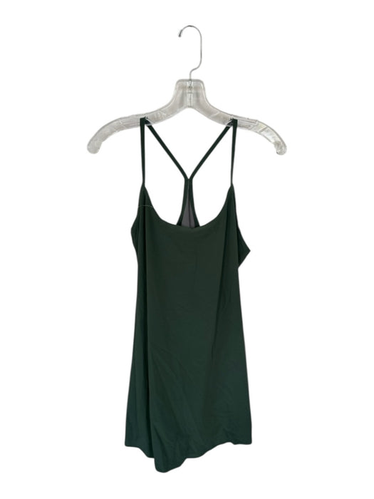 Outdoor Voices Size XL Forest Green Nylon Blend built in shorts Razor Back Dress Forest Green / XL