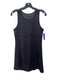 Tuckernuck Size S Black Polyester Blend Round Neck Sleeveless Mesh Back Dress Black / S