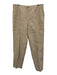T.B.M. Size 35 Beige Linen Solid Men's Pants Beige / 35
