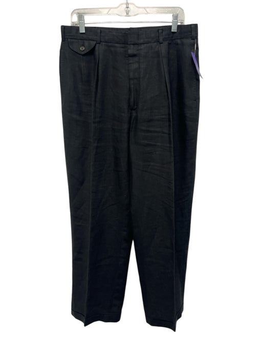 Polo Size Est 35 Dark Gray Solid Men's Pants Dark Gray / Est 35
