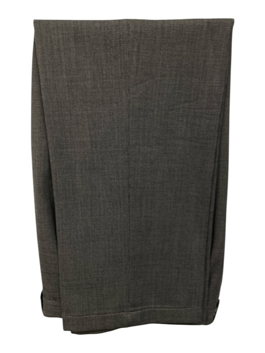 Ralph Lauren Purple Gray Solid 2 Button Men's Suit Gray / 40L