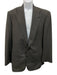 Ralph Lauren Purple Gray Solid 2 Button Men's Suit Gray / 40L