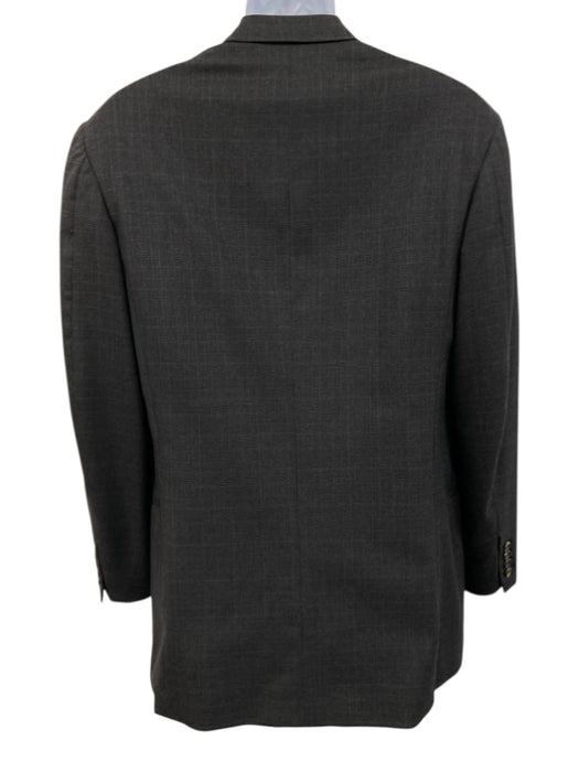 Ralph Lauren Purple Gray & Multi-Color Plaid Double Breasted Men's Blazer Gray & Multi-Color / Est L
