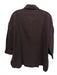 ME + EM Size 8 Brown Cotton Smocked Back Long Sleeve Maxi Button Front Skirt Set Brown / 8