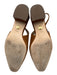 Veronica Beard Shoe Size 7.5 Tan Brown Leather Upper Suede Loafer Slingbacks Tan Brown / 7.5
