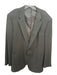 Armani Collezioni Brown Wool All Over Print 2 Button Men's Blazer 48R