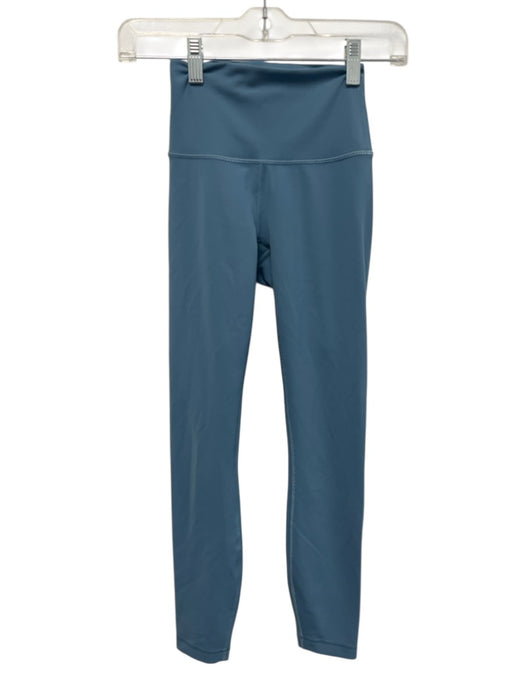 Lululemon Size 2 Slate Blue Nylon Blend Leggings Slate Blue / 2