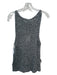 Rails Size M Gray Acrylic Blend Knit Round Neck Sleeveless Tie Side Top Gray / M