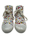 Saint Laurent Shoe Size 39 White, Red & Multi Leather & Canvas Stars Sneakers White, Red & Multi / 39