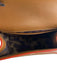 Stuart Weitzman Tan & Orange Leather Adjustable Strap Flap Magnetic Clasp Bag Tan & Orange / Mini