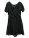 Marc By Marc Jacobs Size XS Black Silk Short Sleeve Slip dress Dress Black / XS