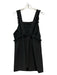 Zara Size L Black Pom Pom Dress Black / L