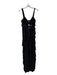 Betsy & Adam Size Est S/M Black Polyester Sleeveless Sweetheart Neckline Dress Black / Est S/M