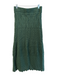 House of Harlow 1960 Size S Green Cotton & Acrylic Knit Elastic Waist Maxi Skirt Green / S