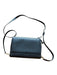 Tory Burch Black & Gold Leather Front Flap Crossbody Bag Black & Gold / S