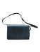 Tory Burch Black & Gold Leather Front Flap Crossbody Bag Black & Gold / S