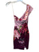 Ted Baker Size 2 Pink Polyester Blend Off Shoulder Floral slit Dress Pink / 2
