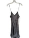 Zara Size L Gray Polyester Spaghetti Strap Maxi Dress Gray / L