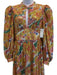 Celia B Size S Yellow & Multi Polyester Blend Floral Sequined Dress Yellow & Multi / S