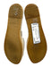Manebi Shoe Size 39 Cream White Jute Twist Detail Slide Mule Flat Sandals Cream White / 39