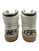 Golden Goose Shoe Size 40 White & Black Leather Upper Perforated Star Sneakers White & Black / 40