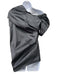Tish Cox Size XXS Dark Gray No Fabric Tag One Shoulder Off Shoulder Knot Top Dark Gray / XXS