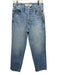 AMO Size 24 Light Wash Cotton Denim Button Fly High Rise Whiskering Jeans Light Wash / 24