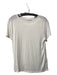 Vince Size Medium White Modal Short Sleeve Round Neck T Shirt Top White / Medium