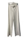 Theory Size 2 White Crepe Zip Fly No pockets Wide Leg High Waist Pants White / 2