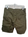 Rag & Bone Size 29 Olive Cotton Blend Solid Khakis Men's Shorts 29