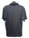 Theory Size S Dark Gray Cotton Blend Solid Polo Men's Short Sleeve S