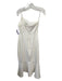 Likely Size 4 Cream Polyester & Rayon Cutout Asymetrical Midi Dress Cream / 4