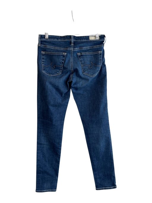 AG Adriano Goldschmied Size 27 Dark denim Cotton Blend 5 Pocket Zip Fly Jeans Dark denim / 27