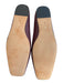 Tuckernuck Shoe Size 8 Oxblood Leather Square Toe Slide Open Heel Flat Shoes Oxblood / 8