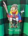 Polo Ralph Lauren Size Est XS Green Cotton Blend Plaid Polo Bear Ski Hoodie Green / Est XS