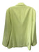 BCBG Maxazria Size L Green Polyester Double Breast Blazer Long Sleeve Jacket Green / L