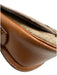 Celine Beige & Tan Coated Canvas Monogram Leather Crossbody Vintage Bag Beige & Tan / XS