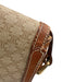 Celine Beige & Tan Coated Canvas Monogram Leather Crossbody Vintage Bag Beige & Tan / XS