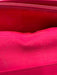 Chanel Black & Hot Pink Leather Patent Leather Logo Continental Vintage Wallets Black & Hot Pink