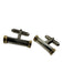 Tiffany & Co. Silver Sterling Silver Gold Accents 750 925 Cuff links / Tie Bars Silver