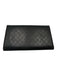 Chanel Black Leather Quilted Snap Continental Vintage Wallets Black
