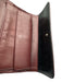 Chanel Black Leather Quilted Snap Continental Vintage Wallets Black