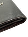 Chanel Black Leather Quilted Snap Continental Vintage Wallets Black