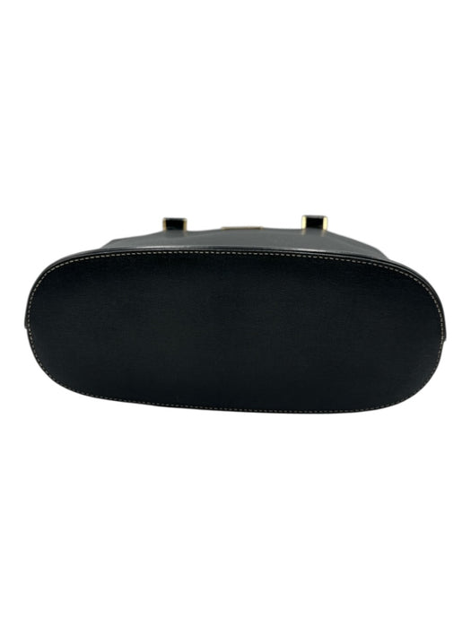 Burberry Black Leather Novacheck Interior Shoulder Bag Bag Black / S