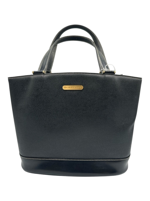 Burberry Black Leather Novacheck Interior Shoulder Bag Bag Black / S