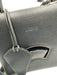 Loewe Black Leather Stitching Top Handle Crossbody Strap Bag Black