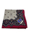 Yves Saint Laurent Red & Multi Silk Solid Vintage Men's Scarf Red & Multi