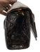 Ferragamo Brown Leather Croc Embossed Gold Chain Crossbody Belt Bag Bag Brown / XXS