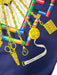 Hermes Navy & Multi Silk Abstract Jewel Print Coin Box Inc. scarf Navy & Multi / 90cm