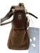 Ferragamo Brown Fabric Monogram Shoulder Bag Vintage Bag Brown / XS